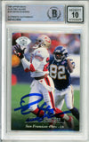 1995 Upper Deck Electric Silver #240 Deion Sanders 49ers BAS Autograph 10