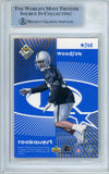 1998 UD Choice StarQuest/RookQuest Blue #SR6 Deion Sanders Cowboys BGS Auto 10