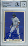 1989 All-American Promo Series 3 #4 Deion Sanders New York Yankees BGS Auto 10