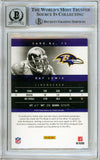 2012 Panini Prestige #13 Ray Lewis Baltimore Ravens BAS Autograph 10