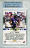 2017 Playoff Gridiron Force #10 Ray Lewis 185/199 Baltimore Ravens BAS Auto 10