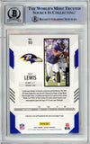 2021 Panini Score #93 Ray Lewis Baltimore Ravens BAS Autograph 10