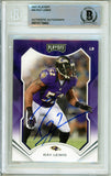 2021 Panini Playoff #30 Ray Lewis Baltimore Ravens BAS Autograph 10