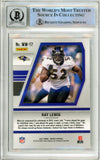 2021 Panini Mosaic Will to Win #17 Ray Lewis Ravens BAS Autograph 10