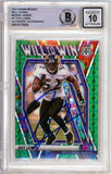 2021 Panini Mosaic Will to Win Green #17 Ray Lewis Ravens BAS Autograph 10