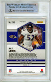 2021 Panini Mosaic MVP Green #290 Ray Lewis Ravens BAS Autograph