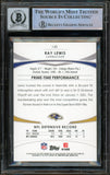 2012 Topps Prime #145 Ray Lewis Baltimore Ravens BAS Autograph 10