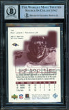 2001 Upper Deck Top Tier #14 Ray Lewis Baltimore Ravens BAS Autograph 10