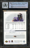 2002 SP Authentic #23 Ray Lewis Baltimore Ravens BAS Autograph 10