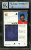 2002 Pacific #36 Ray Lewis Baltimore Ravens BAS Autograph 10