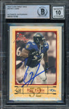 2004 Fleer Sweet Sigs #30 Ray Lewis Baltimore Ravens BAS Autograph 10