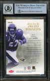 2006 Fleer Ultra Award Winners #UAA-RL Ray Lewis Ravens BAS Auto 10