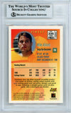 1996 Topps Finest #335 Mike Alstott Buccaneers RC BGS Autograph