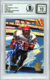 1994 Classic Gold Comic SP #102 Marshall Faulk RC Colts BGS Autograph 10