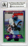 1994 Collector's Edge Boss Rookies #19 Marshall Faulk RC Colts BGS Auto 10