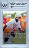 1995 Flair #201 Derrick Brooks RC Buccaneers BGS Autograph 10