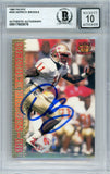 1995 Pacific Collection #355 Derrick Brooks RC Bucs BGS Autograph 10