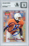 1995 Skybox Premium #180 Derrick Brooks RC Buc BGS Autograph 10