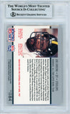 1990-91 Pro Set Super Bowl 160 #84 Joe Greene Steelers BGS Autograph