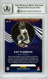 2023 Panini Illusions Emerald #10 Zay Flowers RC Ravens BGS Autograph 10