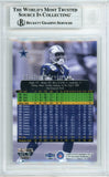 1999 Flair Showcase #132 Michael Irvin Dallas Cowboys BGS Autograph