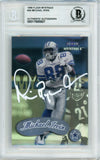 1999 Fleer Mystique #34 Michael Irvin Dallas Cowboys BGS Autograph