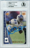 1999 Collector's Edge Triumph #39 Michael Irvin Dallas Cowboys BGS Autograph