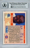 1989 Pro Set #89 Michael Irvin Dallas Cowboys BGS Autograph 10