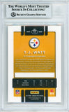 2017 Donruss Optic #122 T.J. Watt RC Pittsburgh Steelers BGS Autograph