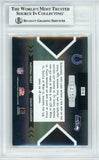 2005 Donruss Elite Face 2 Face Black #CB-16 Marshall Faulk & Shaun Alexander /500 BGS Auto