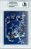 1999 Bowman's Best Franchise Favorites #F1 Roger Staubach & Tony Dorsett Cowboys BGS Autograph