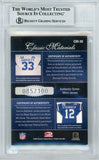 2003 Donruss Classics- Classic Materials #CM38 Staubach & Dorsett /100 Game Used Cowboys BGS Auto