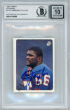 1983 Topps Stickers #178 Lawrence Taylor Giants BGS Autograph 10