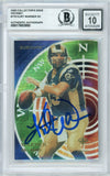 2000 Collector's Edge Odyssey Survivor #170 Kurt Warner /2500 Rams BGS Autograph 10