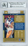 2000 Bowman Reserve #100 Kurt Warner Rams BGS Autograph 10