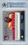 1995 Select Certified #126 Terrell Davis RC w/ "HOF" Insc. Broncos BGS Autograph 10