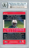 2007 Bowman Chrome #BC10 Darrelle Revis RC BGS Autograph 10
