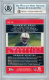 2007 Bowman Chrome #BC10 Darrelle Revis RC BGS Autograph 10