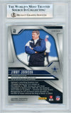 2024 Panini Prizm - Red, White & Blue #82 Jimmy Johnson Cowboys BGS Autograph