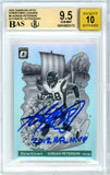 2024 Donruss Optic - Downtown Legends #8 Adrian Peterson Vikings "12 MVP" Inscr. BGS 9.5 Auto 10