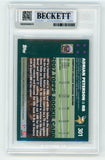 2007 Topps #301 Adrian Peterson Rookie BGS Autograph 10