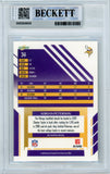 2007 Score #341 Adrian Peterson Rookie Vikings BGS Autograph 10