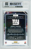 2025 Origins - Blue Holo /199 #112 Abdul Carter Rookie New York Giants BGS Auto 10
