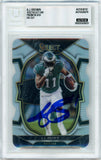 2022 Select - Silver Prizm Die Cut #81 AJ Brown Philadelphia Eagles BGS Autograph 10