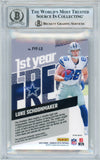 2023 Donruss Optic - First Year Fresh Blue Hyper #FYF-LS Luke Schoonmaker RC Cowboys BGS Auto 10