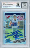 2023 Donruss Optic - Holo #227 Luke Schoonmaker RC Dallas Cowboys BGS Autograph 10