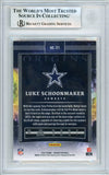 2023 Origins #121 Luke Schoonmaker RC Dallas Cowboys BGS Autograph