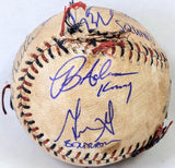 Sandlot Cast Signed Custom Baseball w/8 Signatures- Beckett W Holo