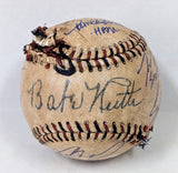 Sandlot Cast Signed Custom Baseball w/8 Signatures-Beckett W Hologram