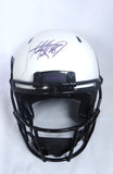 Adrian Peterson Signed Vikings Lunar Speed F/S Authentic Helmet-BAW Holo